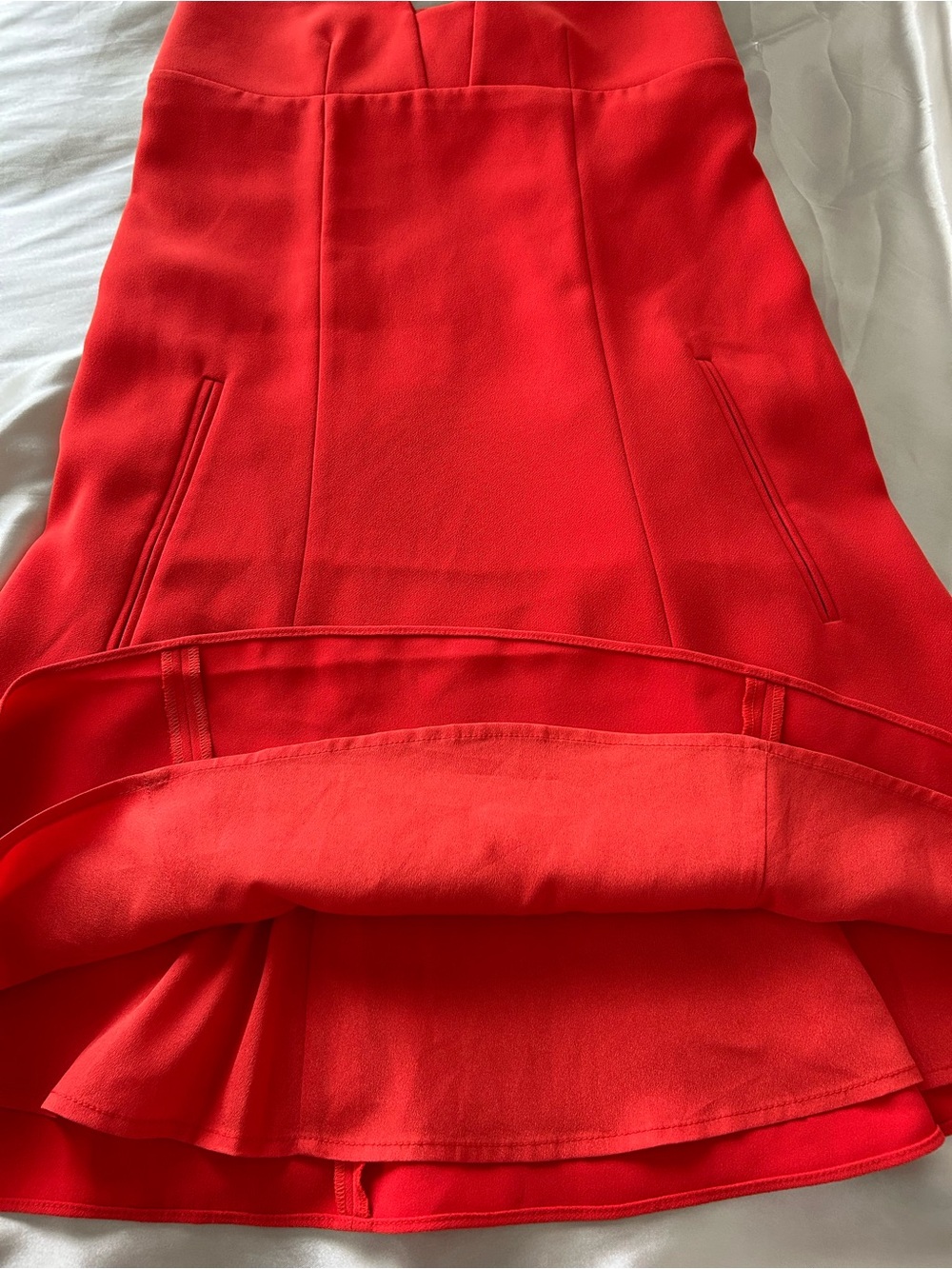 Alexander Wang Bright Red Sleeveless Dress New With Tag - Picture 6 of 13